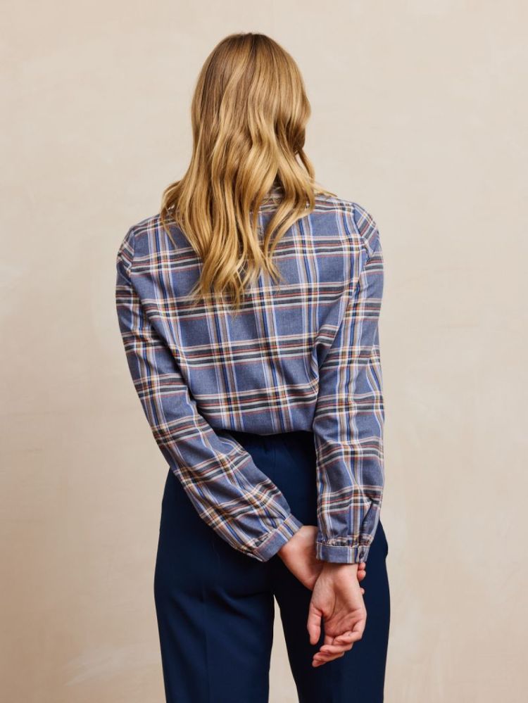 PHOENIX  JEANS BLU CHECK