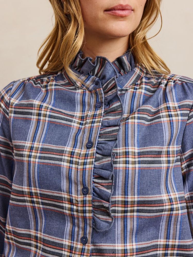 PHOENIX  JEANS BLU CHECK