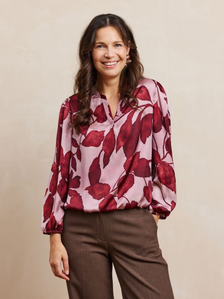 PHILINE BURGUNDY ROSEWO