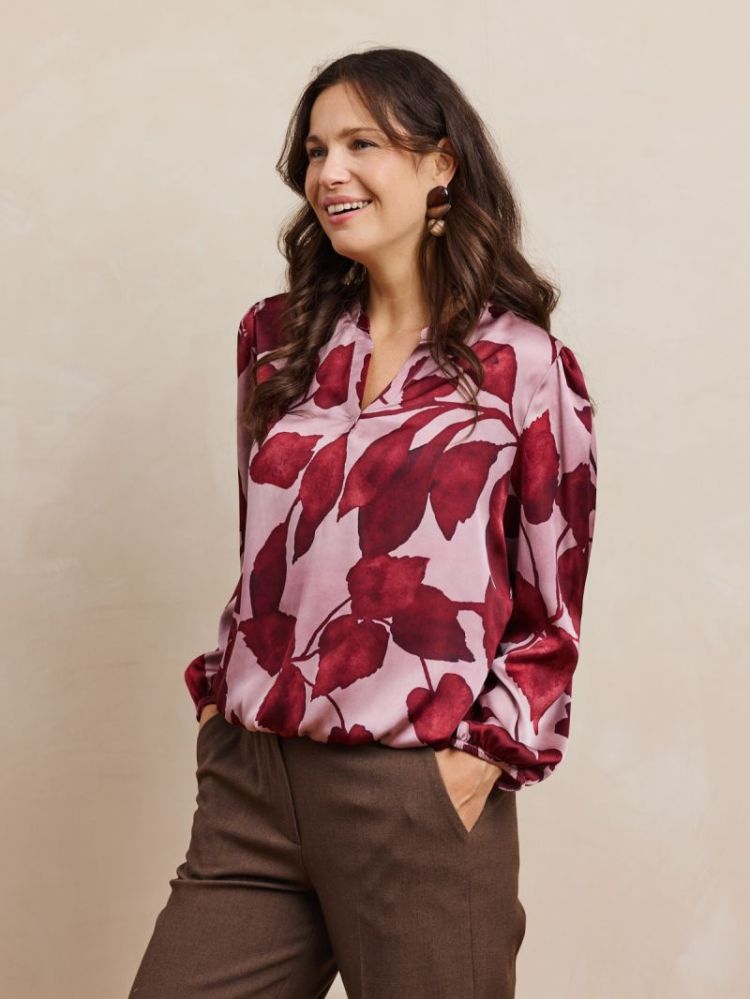 PHILINE BURGUNDY ROSEWO