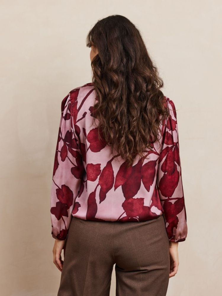 PHILINE BURGUNDY ROSEWO