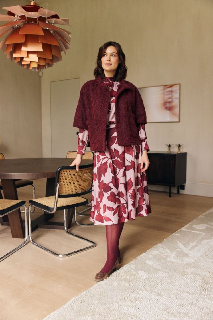 PERRI BURGUNDY ROSEWO