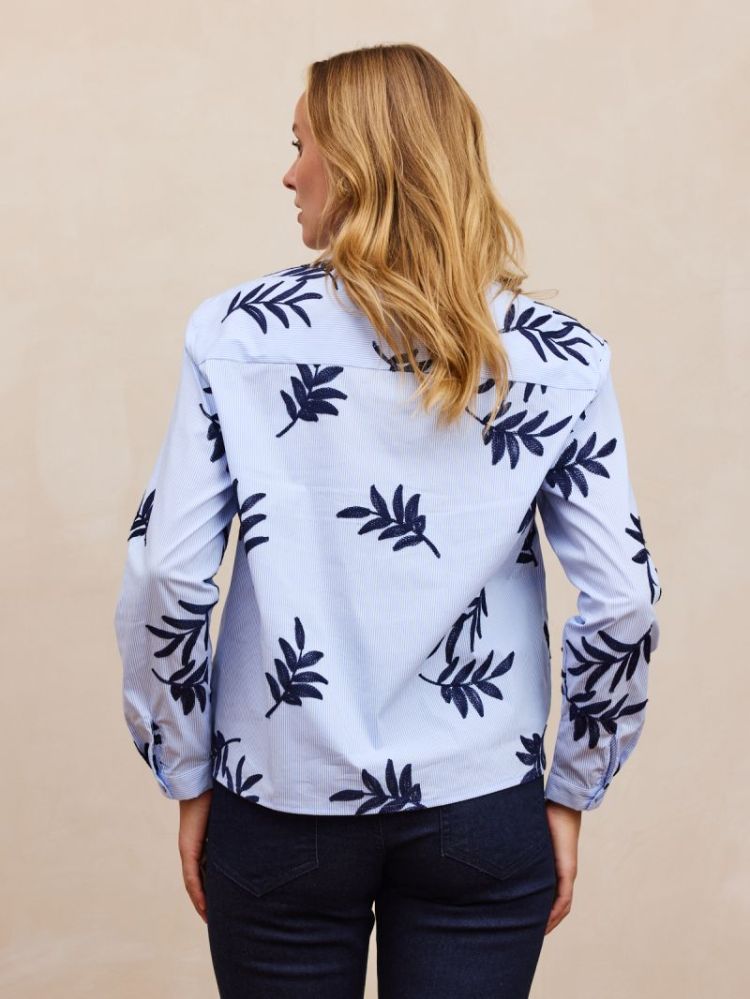 MARLY LT BLUE STRIPE 